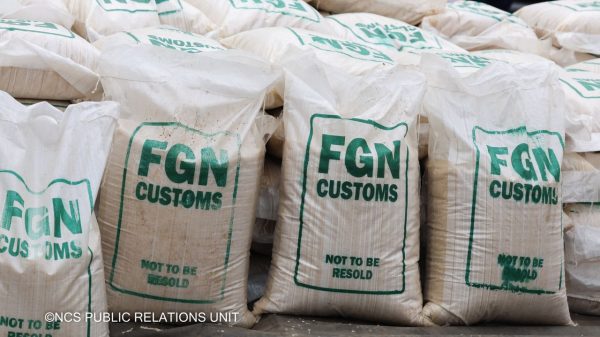 Hardship: Customs kickstarts rice disbursement programme